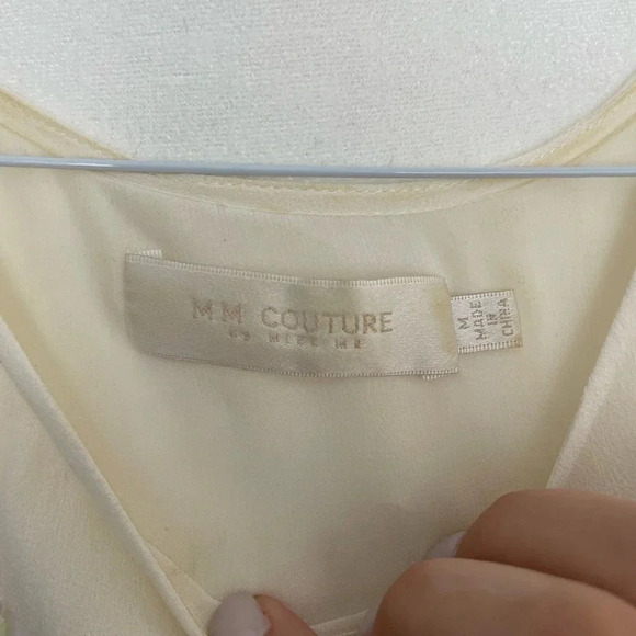 Women's Sequin MM Couture Tank Top Blouse - Sz. M - Picture 2 of 3